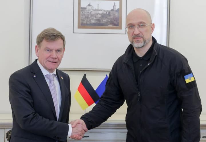 shmyhal-met-with-german-foreign-minister-wadefuhl-in-lviv-what-they-discussed