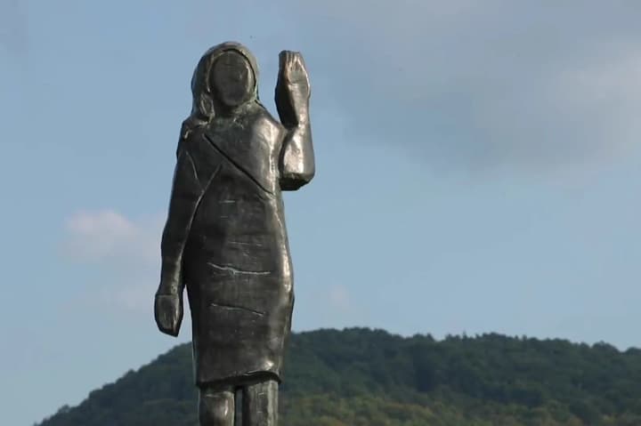 in-melania-trumps-homeland-in-the-slovenian-town-of-sevnica-her-bronze-statue-has-mysteriously-disappeared