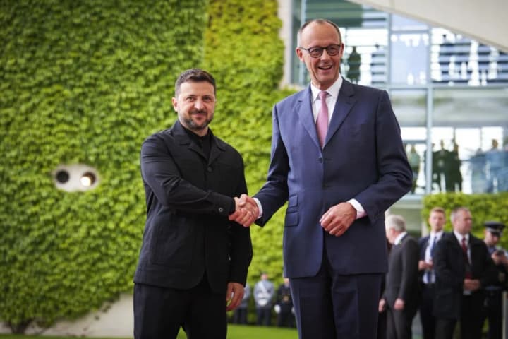 zelenskyy-and-merz-meeting-the-focus-of-discussion-is-air-defense-shells-arms-production-and-sanctions-against-the-russian-federation