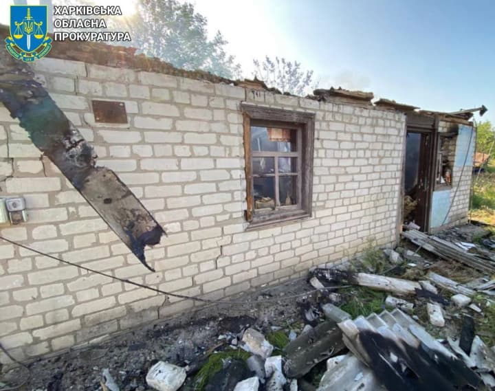russian-strikes-on-kharkiv-region-on-june-8-4-injured-houses-destroyed-prosecutors-office