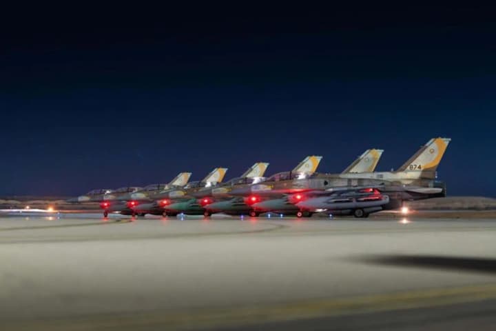 the-idf-has-released-footage-of-a-large-scale-strike-on-an-air-defense-system-in-iran