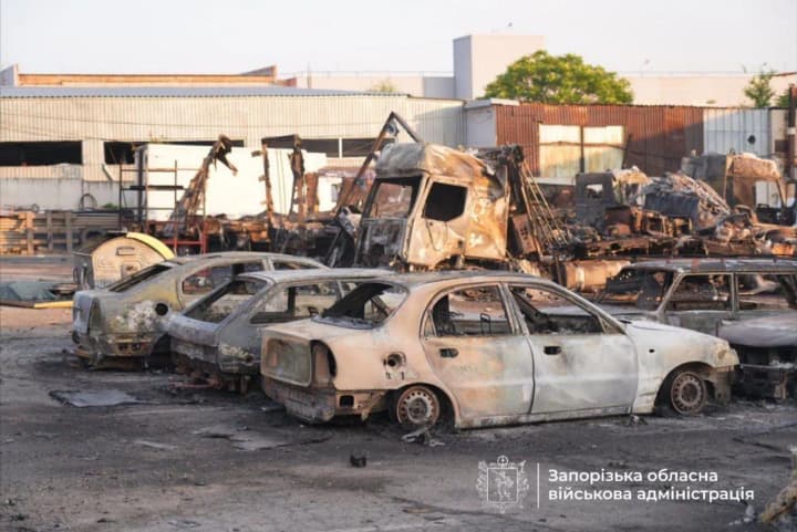 13-enemy-uavs-attacked-zaporizhzhia-the-consequences-are-devastating-video