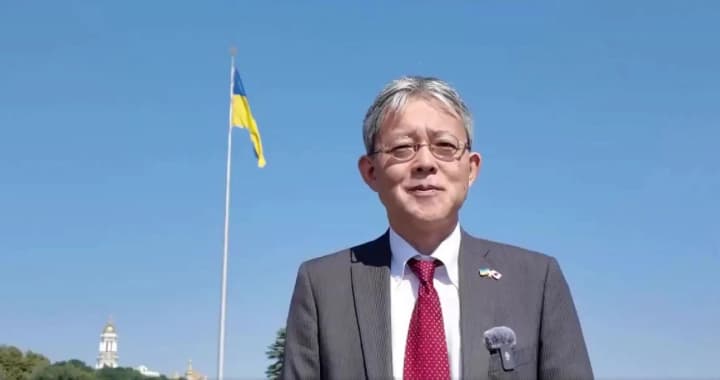 japanese-ambassador-congratulated-ukraine-on-independence-day-in-ukrainian-video