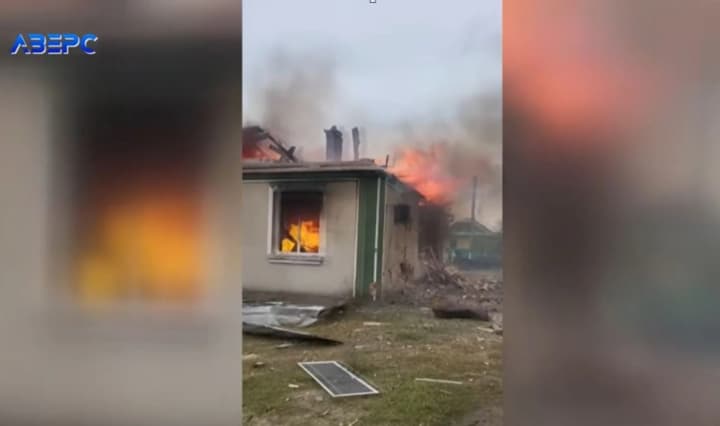 a-munition-fell-from-a-plane-onto-a-residential-building-in-volyn-media