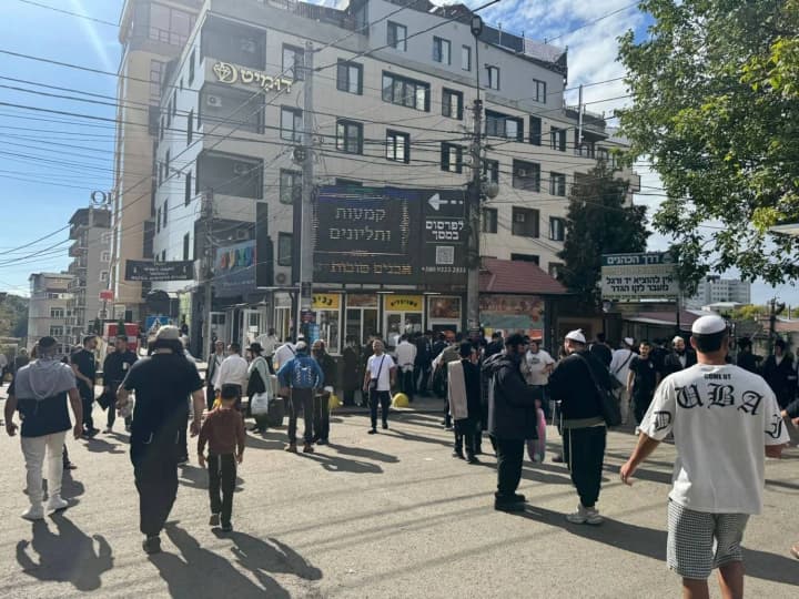 about-35000-hasidim-arrived-in-uman-for-rosh-hashanah