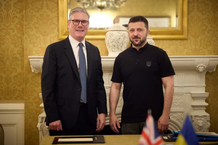 zelenskyy-discussed-strengthening-ukraines-air-defense-with-the-prime-minister-of-great-britain