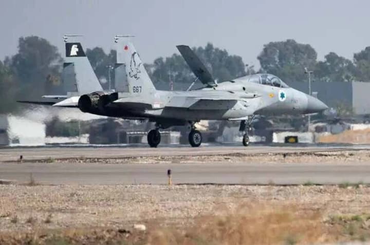 israel-launched-a-powerful-strike-on-houthi-targets-in-yemens-capital-sanaa