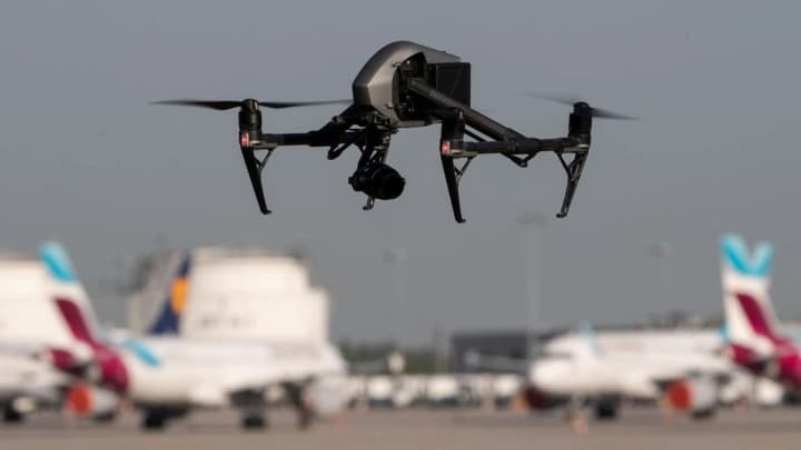 german-police-detained-a-man-who-launched-a-drone-over-frankfurt-airport