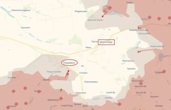 russians-broke-through-to-the-outskirts-of-myrnohrad-fierce-street-battles-continue-in-the-pokrovsk-direction-spokesman-for-the-east-group