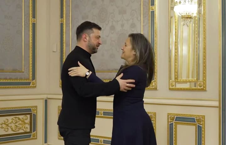 rozrakhovuiemo-na-kanadskyi-biznes-ta-investytsii-dlia-rekonstruktsii-ukrainy-zelenskyi-zustrivsia-z-friland