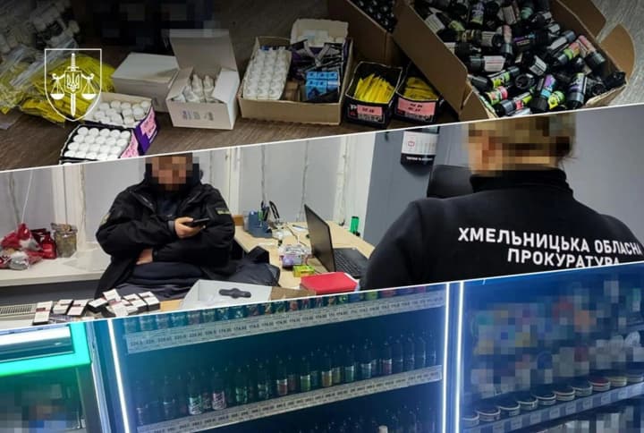 counterfeit-nicotine-containing-mixtures-and-e-cigarette-liquids-worth-over-uah-12-million-seized-dozens-of-searches-conducted-in-khmelnytskyi-region
