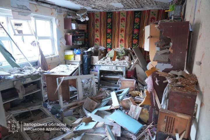 Enemy launched four KAB strikes on Zaporizhzhia, number of wounded