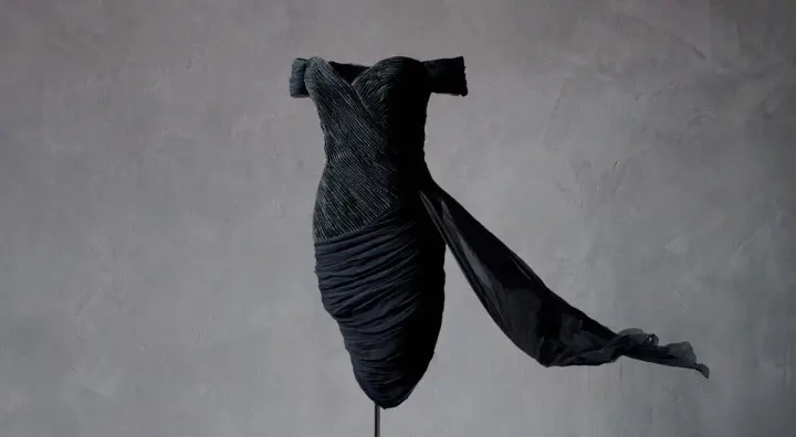 black revenge dress dress