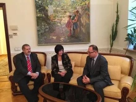 Омбудсман, Р.Чубаров і М.Полозов обговорили взаємодію щодо захисту прав політв'язнів у окупованому Криму