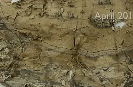 В Шотландии реставрировали старинную карту XVII века