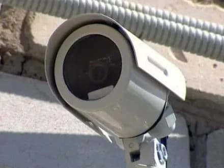 Камера ОБСЄ на шахті "Октябрська" у Донецьку зафіксувала освітлювальну ракету