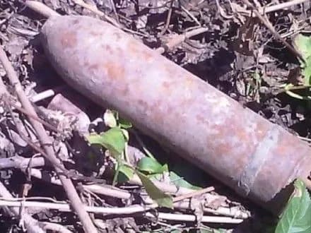 На Запоріжжі знайшли артснаряди під час земляних робіт