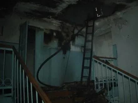 Пожежа сталася в школі на Хмельниччині