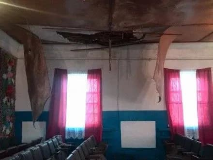 На Дніпропетровщині обвалився дах у виборчій дільниці