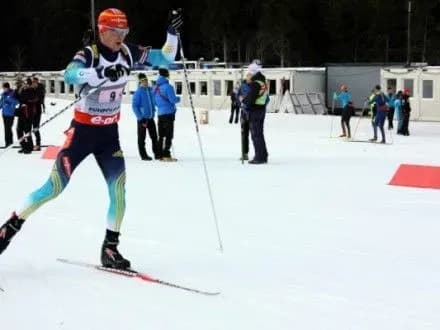 Биатлонист Д.Пидручный занял пятое место в масс-старте