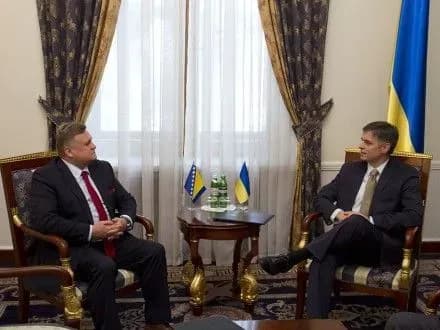 Новий посол Боснії і Герцеговини вручив копії вірчих грамот у МЗС України