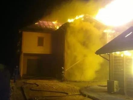 На курорті Херсонщини горіла база відпочинку