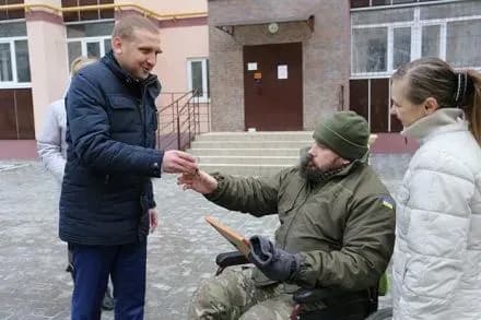 Учасник АТО з Кременчука напередодні Нового року отримав квартиру