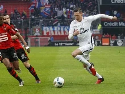 Дебютант Ю.Дракслер приніс перемогу "ПСЖ" у матчі Ліги 1