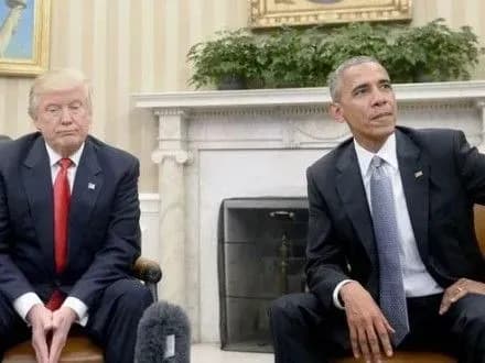 Рейтинги популярності Б.Обами помітно вищі, аніж у новообраного Д.Трампа