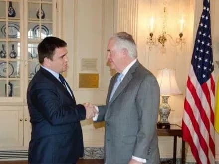 П.Клімкін про гарантію Р.Тіллерсона: жодних міфологічних обмінів України не буде