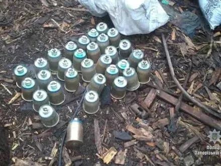 Партію вибухівки та боєприпасів вилучили запорізькі поліцейські