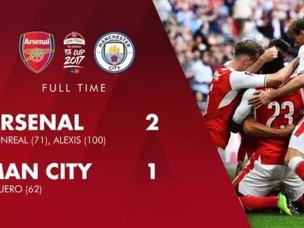 "Арсенал" обіграв "Манчестер Сіті" у півфіналі Кубка Англії