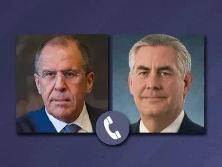 С.Лавров і Р.Тіллерсон по телефону обговорили Сирію