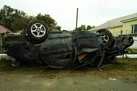 П'яний водій врізався в стовп на Одещині: є постраждалі