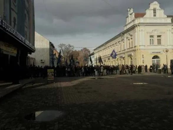 У Берегово з міськради зняли прапор Угорщини