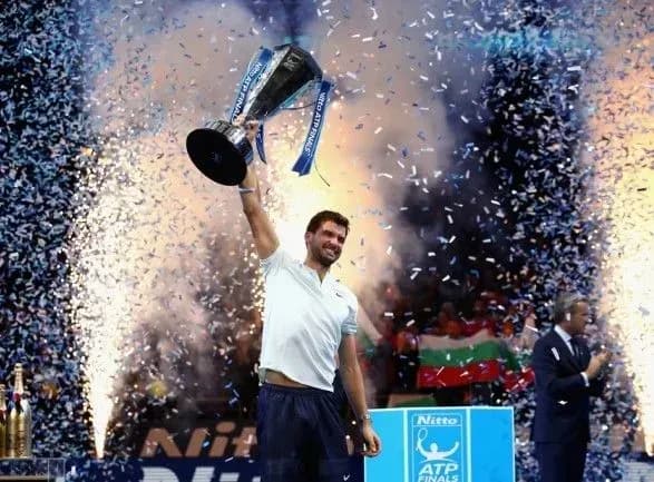 Болгарин Дімітров став переможцем Підсумкового турніру АТР