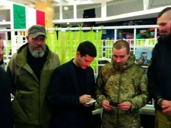 В Мариуполе состоялась премьера "Киборгов"