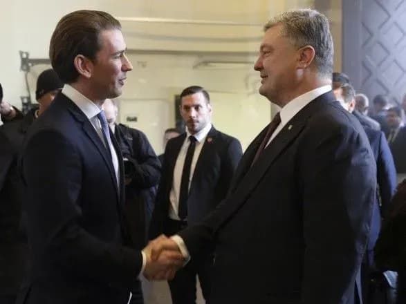 Курц: Австрія готова обговорити свою участь в миротворчій місії ООН на Донбасі