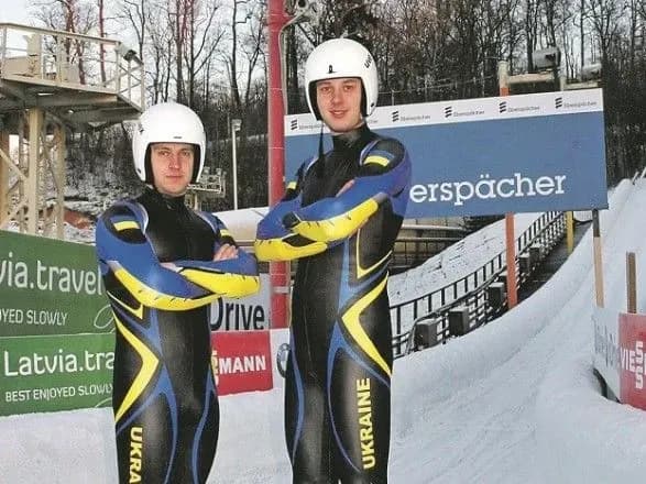 Український дует саночників стартував на ОІ-2018