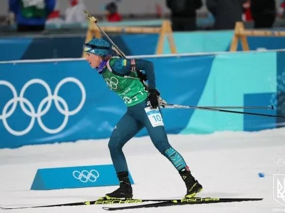 Біатлоністка Джима потрапила до топ-5 гонки переслідування Кубку світу