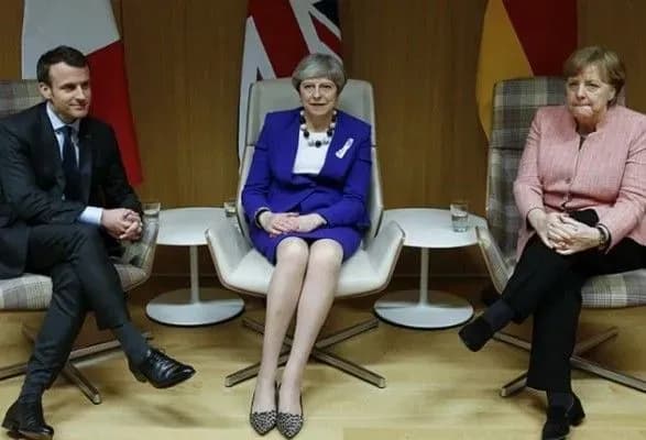 Меркель, Мей та Макрон заявили про готовність ЄС та Великої Британії захищати торгові інтереси