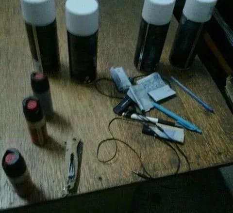 Хулігани обмалювали паркан біля Монументу Слави у Львові