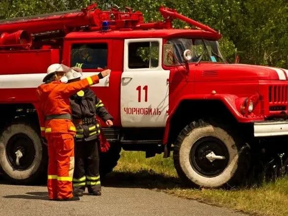 У зоні ЧАЕС сталася масшабна пожежа