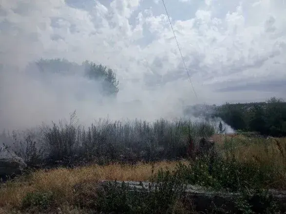 У Дніпрі більше трьох годин гасили сміттєзвалище
