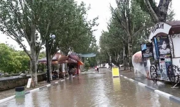 Окупований Крим затопило