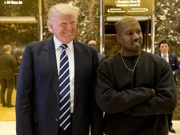 Дональд Трамп подякував Каньє Весту за підтримку