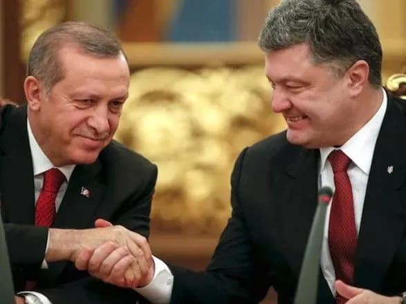 Порошенко передав Ердогану особисте послання