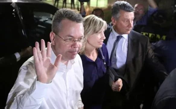 Пастор, через якого "посварилися" США та Туреччина прибув до Сполучених Штатів