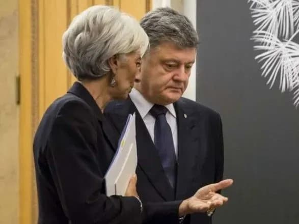 Президент анонсував розмову з головою МВФ