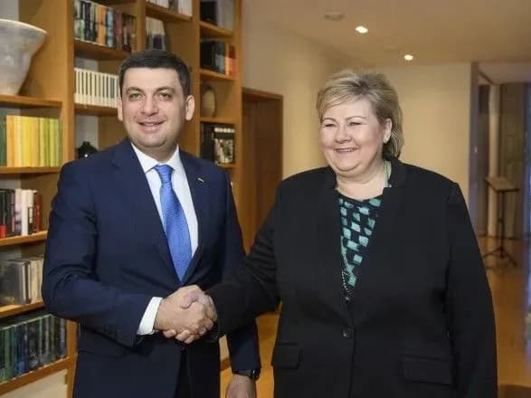 Гройсман у Норвегії застеріг від російської агресії у Балтійському морі